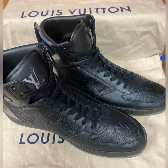 Louis Vuitton” Rivoli “high top sneaker boot - Picture 1 of 12